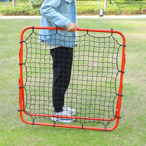 Soccer Rebounder Bounce Back Net équipement d'entraînement de football objectif d'entraînement de dépassement pliable - Product Image 6