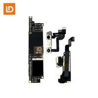 Scheda Madre Originale Sbloccata 64GB 128GB 256GB per iPhone X XS XR XS Max, Scheda Logica Pulita con FACE ID