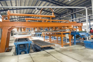 Línea de Producción de Tablero de Cemento para la Industria de Materiales de Construcción <span class=keywords><strong>2022</strong></span>, Totalmente Automática, Control por PLC y Pantalla Táctil, Bajo Consumo Energético - Product Image 5