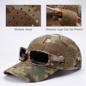 Gorra de Béisbol Táctica con Orificio para Gafas, Transpirable, de Camuflaje, para Deportes al Aire Libre, Viajes, Unisex, Diseño de 6 Paneles - Product Image 3