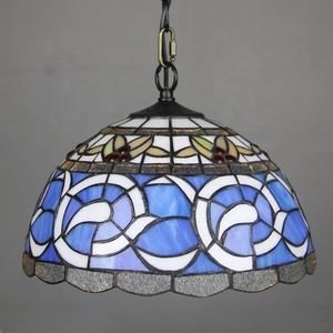 Lámpara Colgante LongHuiJIng de 12 Pulgadas de Ancho con Pantalla Hecha a Mano, Luz Individual - Product Image 3