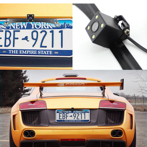 HD vuông vành đai 4 đèn 12 đèn tầm nhìn ban đêm giấy phép tấm khung xe máy ảnh vehiclel sao lưu máy ảnh - Product Image 6