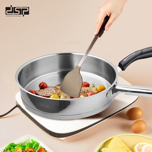 DSP Dansong Stainless Steel Frying Pan 304mm Induction Compatible Kitchen Cookware Set For Gas And Electric <b>Stoves</b> - Product Image 3