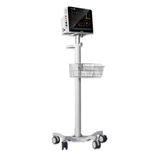 Carrito de Hospital XT2 con Altura Ajustable, Carro Médico de Metal para Uso Hospitalario - Product Image 1