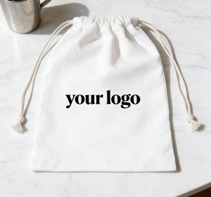 Sac en toile de coton à cordon de serrage personnalisé multi-tailles économique Sac de shopping - Product Image 2