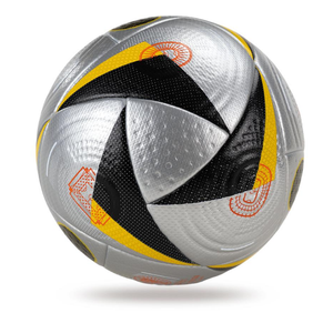 Balón de fútbol plateado estilo <span class=keywords><strong>Copa</strong></span> de Europa y <span class=keywords><strong>Copa</strong></span> América modelo n. ° 5 para la Liga de Campeones adhesivo fútbol PU cuero nuevo modelo - Product Image 3