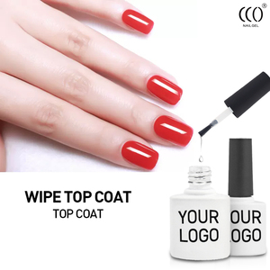 Uv <span class=keywords><strong>Glace</strong></span> Cear Top Coat Diamante CCO Fábrica Nail Top Coat Templado - Product Image 2