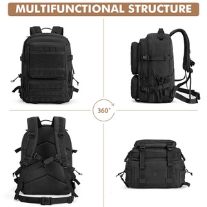 Mochila Táctica de 45L para Hombre, Mochila Grande Molle, Mochila de Asalto de 3 Días, Mochila de Supervivencia, Mochila de Senderismo - Product Image 6