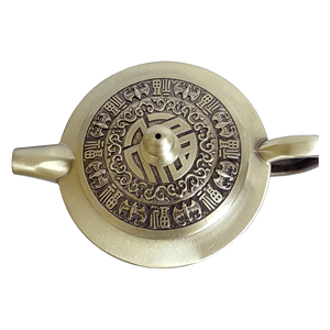 Laiton Classique Fortune Attirant Fonte Théière Bol À Thé Ornements Personnalisé Intérieur Métal Décorations Animal Figure Sculptures Cadeaux - Product Image 4