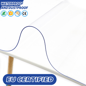Professional Grade <strong>Table</strong> <strong>Cloth</strong> PVC Transparent Smooth And Tear Resistant For Commercial Use - Product Image 1