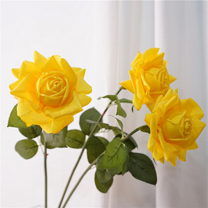 Roses artificielles en gros, roses au toucher réel, roses blanches, décoration de mariage, décoration pour la maison et les événements - Product Image 6
