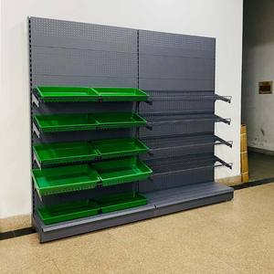 Estante de Exhibición de Frutas y Verduras para Supermercado, Personalizable en Fábrica, Color Rosa, Equipamiento para Supermercado - Product Image 3