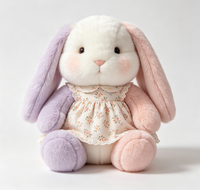 Peluche Lapin Mignon à Oreilles Tombantes Style Ins Personnalisé, Doux et Chaud, Compagnon en Peluche pour Cadeau et Décoration