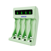 Chargeur universel de piles AA/AAA au lithium-ion avec écran LCD intégré et éclairage LED, support de charge 3A, directement de l'usine
