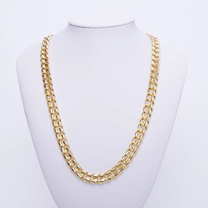 Collares <span class=keywords><strong>de</strong></span> Lujo <span class=keywords><strong>de</strong></span> Moda Dubái con Cadena Cubana Bañada en <span class=keywords><strong>Oro</strong></span> <span class=keywords><strong>Puro</strong></span> <span class=keywords><strong>de</strong></span> 18k y 24k Joyería <span class=keywords><strong>para</strong></span> Mujer y <span class=keywords><strong>Hombre</strong></span> - Product Image 5