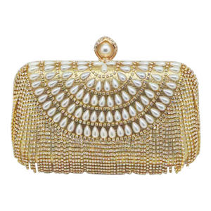 Luxury Handmade <b>Clutch</b> Bag Rhinestones Tassel Diamonds Women's tote bags Chain Shoulder bags <b>Wedding</b> Evening Bags Fashion bags - Product Image 3