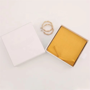 Ginger Yellow Microfiber Jewelry Pouch Bags Velvet Ring <b>Bracelet</b> Necklace Packaging Pouch With logo - Product Image 5