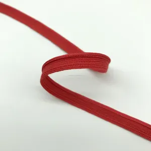 9mm kırmızı boru kordon dekoratif kabloları havuç pantolon