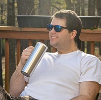 Mug à café en acier inoxydable à double paroi avec poignée et logo personnalisé, design moderne pour le camping, léger