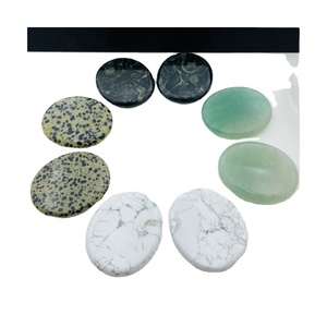 Pierres de méditation DIY en cristal naturel poli pour soulager le stress - Product Image 1