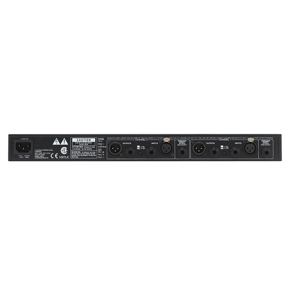 DBX 266XL Compressor/Gate de Dois Canais com Cancelador de
