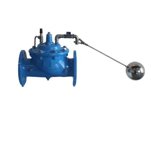 ANSI DN100 valvola di controllo delle acque reflue ferro duttile livello acqua flangia collegamento galleggiante tipo sfera valvola di controllo PN16