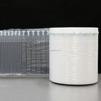 Rouleau de film bulle de 300 mètres pour matériau de rembourrage protecteur, colonne de coussin d'air gonflable recyclable