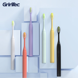 Cheap Slim Sonic Electric Toothbrush for Adults Battery Operated Oral Care Toothbrush Set