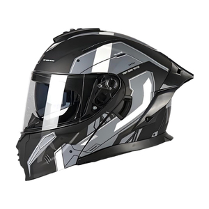 Nhà máy tùy chỉnh ABS xe máy Mũ bảo hiểm Dot/3C phê duyệt Flip-up Visor có thể được đư<span class=keywords><strong>a</strong></span> ra ngoài vào một Ba phần tư Mũ bảo hiểm phong cách - Product Image 3