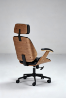 Canapé sectionnel carré gonflable moderne en cuir véritable de luxe léger, fauteuil pivotant réglable en hauteur en éponge pour l'école