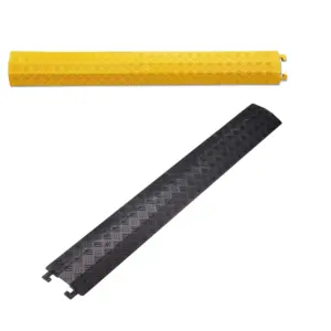 factory wholesale PE warehouse office one channel speed bump ramp cord floor cable cover