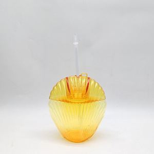 Vaso de Plástico con Forma de Concha en Oferta, para Fiestas en la Playa, Festivales, Jugos, Bebidas Frías - Product Image 5