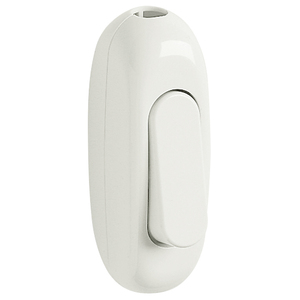 สวิตช์ร็อคเกอร์เทอร์มินัลสีขาว 2A 16A 2P ความยาว 6 มม. ความสูง 3 มม. - Product Image 1