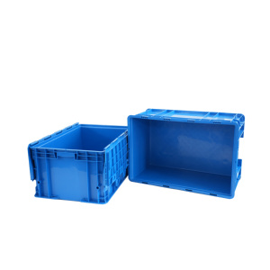 Conteneur de stockage européen à roulettes robuste 60x30x28cm |   Bac de logistique en <span class=keywords><strong>plastique</strong></span> Caisses en <span class=keywords><strong>plastique</strong></span> - Product Image 3