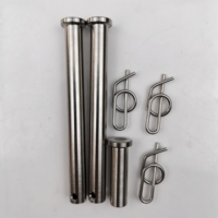 Kit de goupilles avec clips de fixation 3/8 X3.71 1/2x1.3, quincaillerie pour échelle de Jacob, titane standard Gr5, accessoires pour voiture de sprint, pièces de voiture modifiées