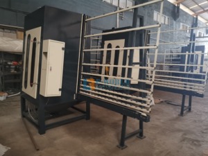 Nueva Máquina Automática de Arenado de Vidrio PS1600 con Control PLC, 4 Pistolas, 220V/380V, Marca <span class=keywords><strong>Eworld</strong></span>, para Uso en Plantas de Manufactura - Product Image 4