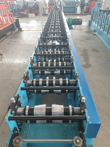 Automatic Metal Steel Solar Panel Photovoltaic Bracket Support M Strut Bracket Rain Water Gutter Cold Roll Forming Machine - Product Image 3