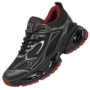 Zapatos para Caminar con Tacón Oculto de 10 cm, Cierre de Cordones, Forro de Malla, Estilo Coreano, Modernos, Deportivos, Casuales, para Hombre, 2026 - Product Image 1