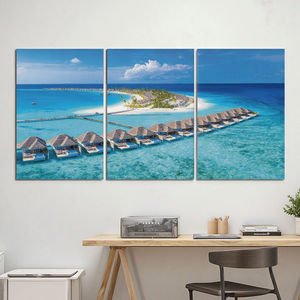 Quadri Decorativi Moderni in Acrilico con Paesaggi Marini e Barche a Vela per Arredamento Casa - Product Image 1