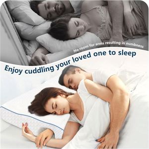 Almohada de espuma viscoelástica para parejas, anti presión en las manos, para aliviar el dolor de cuello y hombros. - Product Image 2