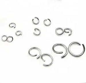 Wholesale high polishing stainless steel o jump rings