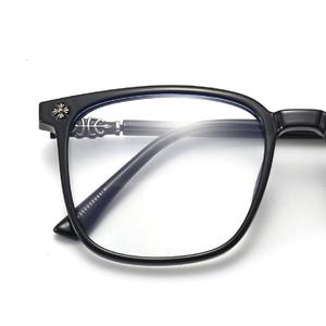 Monture de lunettes rectangulaire TR 31112 anti-lumière bleue, monture complète unisexe, verres PC, origine Taizhou, design hexagonal quadrilatère - Product Image 2