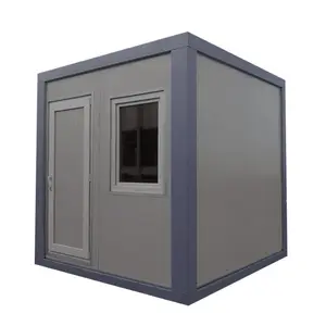 10ft sentry box kiosk портативный охранный дом модульный сборный небольшой дом