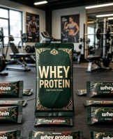 Poudre de protéines de lactosérum OEM en sachet individuel, complément nutritionnel sportif riche en protéines, nutrition quotidienne pour la remise en forme
