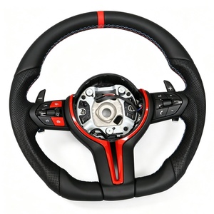 Volante de Cuero Personalizado de Alta Calidad para <span class=keywords><strong>BMW</strong></span> F02 F8x F12 F13 F16 F25 F26 F40 F44 F48 - Product Image 1