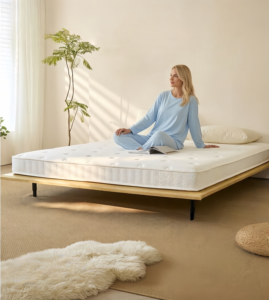 Luxury Individual Pocket Spring Mattress with Euro Top Design for Master Bedroom Furniture Factory Price US - Product Image 2