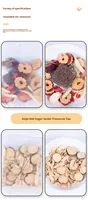 Teh Kesehatan Bozhou Kustomisasi dalam Kemasan Individu Kecil, Teh Bunga Campuran, Teh Hijau Lily, Longan, Kurma Merah, Kulit Jeruk Keprok Kering