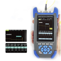 Testeur de fibre optique intelligent OTDR, réflectomètre à domaine temporel optique, VFL, OPM, LS, carte d'événements, traqueur de câbles réseau