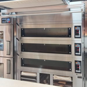 Bánh mì bột tải tự động Baker khay giá đẩy kéo công cụ boong lò với Loader cho bánh Nhà cung cấp - Product Image 1