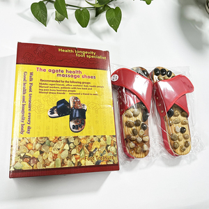 Nuove Ciabatte Massaggianti Estive 2026 per Terapia Agopuntura e Massaggio, con Suola in Giada a Ciottoli per Massaggio e Cura della Salute dei Punti di Agopuntura - Product Image 4